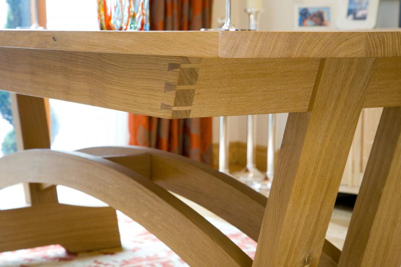 Dining table detail by Andrew Lawton