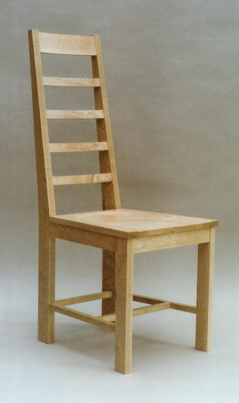 Ladderback chair by Design in Wood