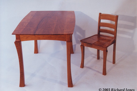 Cherry Table and Chairs by Richard Jones