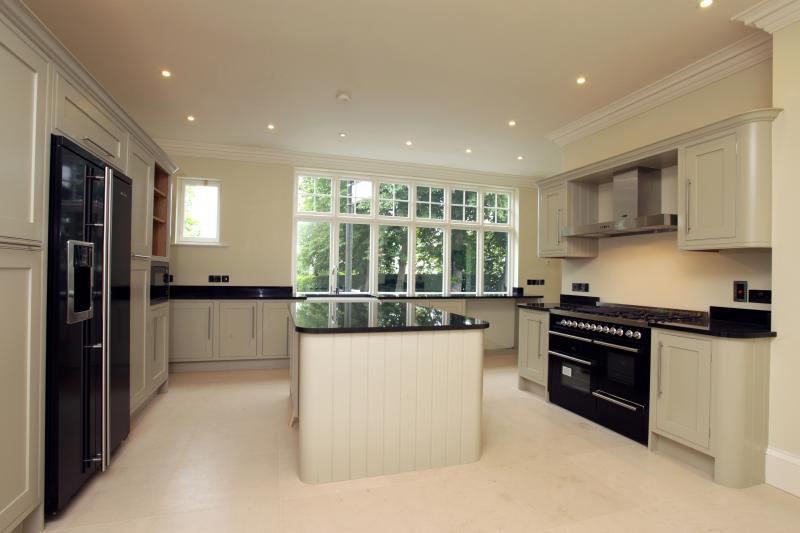 Bespoke painted kitchen by Gabler Furniture