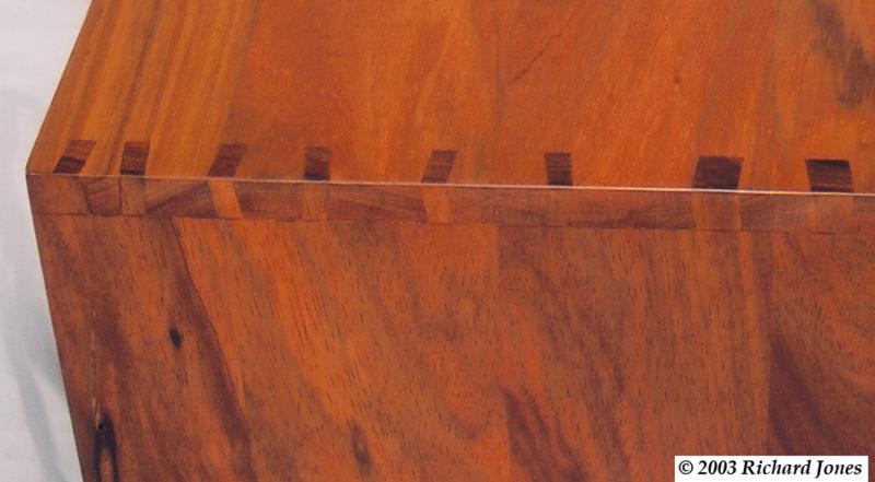 Coffee Table- corner detail by Richard Jones